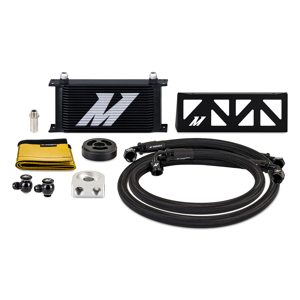 Mishimoto — Mishimoto 2022+ Subaru BRZ/Toyota GR86 Oil Cooler Kit - Black
Engine Oil Cooler - view 9